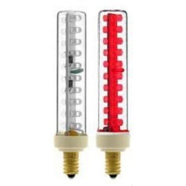 Ilb Gold Replacement For International Lighting, 20T61/2/E12-Red-Led 20T61/2/E12-RED-LED